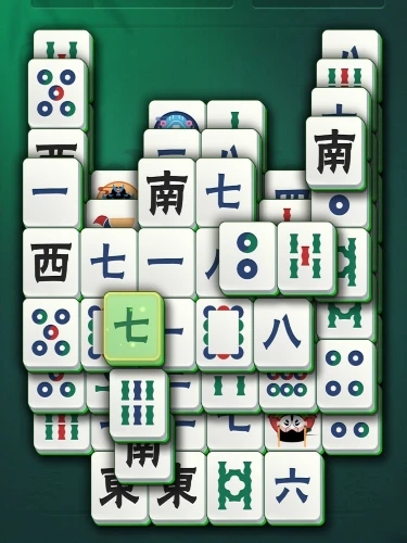Vita Mahjong für Senioren: Jede Kachel muss frei sein, um sie anklicken und entfernen zu können