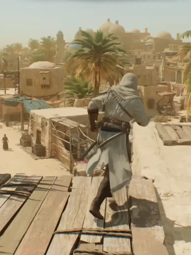 Assassin’s Creed Mirage: Euer Held springt über die Dächer Bagdads