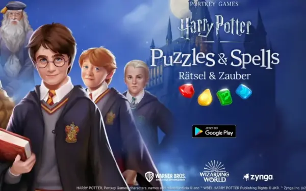 Spielt neue Rätsel in der neuesten Szene von Harry Potter – Rätsel und Zauber