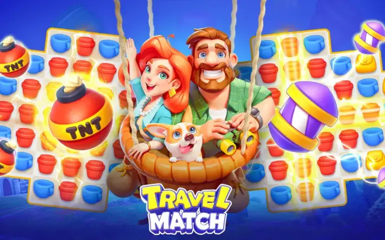 Travel Match verfügt erneut über 200 neue Level