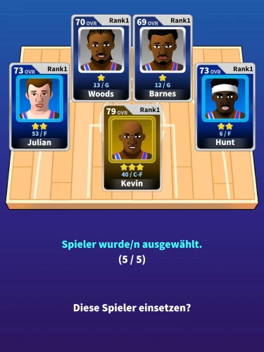 Basketball Manager 2024: Sucht euch die ersten 5 Spieler aus