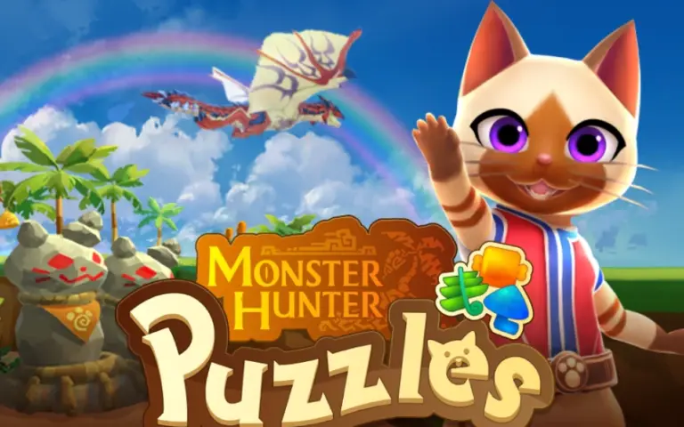 Erhöht ständig euer Pfotenzial im neuen Spiel Monster Hunter Puzzles