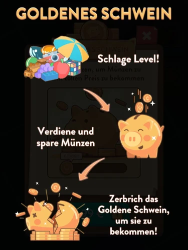 Um das Schwein in Pack & Match 3D zu knacken, müsst ihr aber Geld ausgeben