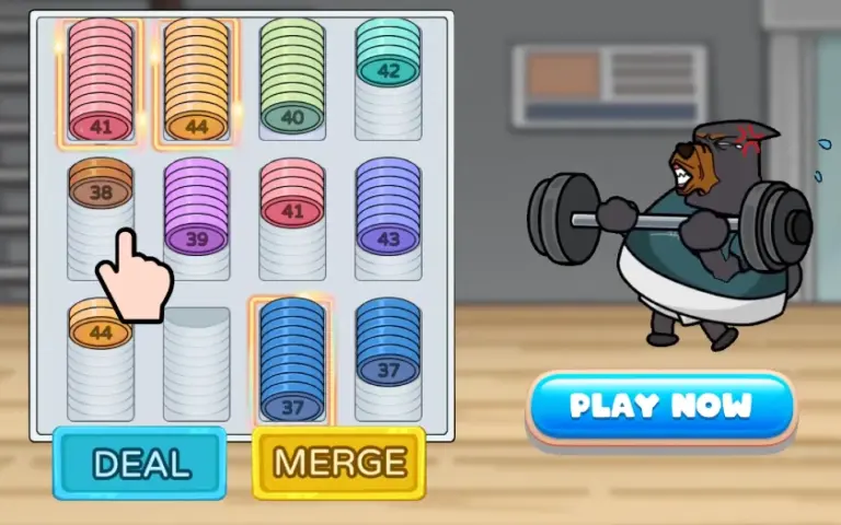 Gym Sort ist ein nettes Sortierspielchen