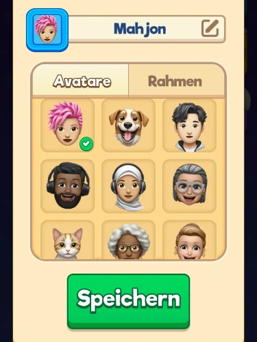 Spielt mit eurem eigenen Namen und erstellt einen Avatar