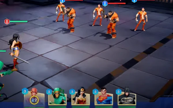 DC Worlds Collide wird ein forderndes RPG mit großer Langzeitmotivation! 2 Screenshot aus dem Video von DC Worlds Collide (Credit: Warner Bros.)