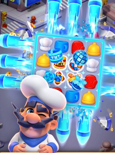 Kitchen Masters ist ein tolles Match 3-Spiel von Bigger Games 5 Kitchen Masters lässt euch alles elektrifizieren
