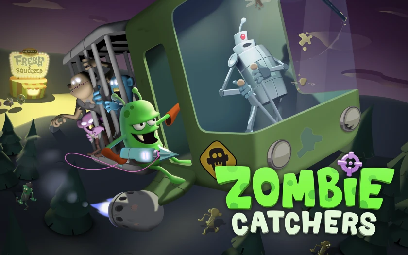 100 Millionen GamerInnen spielen Zombie Catchers – Hunt Zombies 1 Zombie Catchers – Hunt Zombies