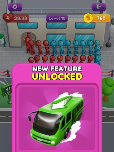 5 Tipps zum Logikspiel Crowd Express gibt es hier! 4 Crowd Express: Nach und nach können weitere Fahrzeuge freigeschaltet werden