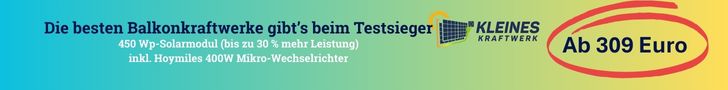 Die besten Balkonkraftwerke 2