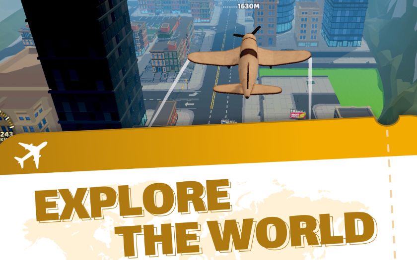 Epic Plane Evolution gibt es hier kostenlos (Credit: Voodoo)