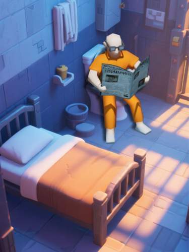 Lands of Jail: So schaut eine Zelle aus