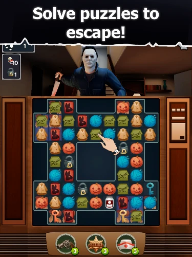 Die besten Halloween-Spiele 2025 gibt es hier! 3 Das sind die besten Halloween-Spiele in 2025: Ein Screenshot aus dem Spiel Halloween: A Match Made in Terror