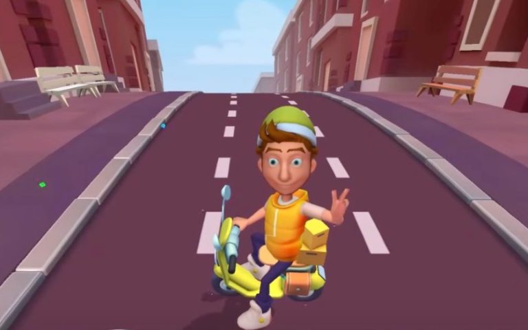 Paper Boy Race Banner
