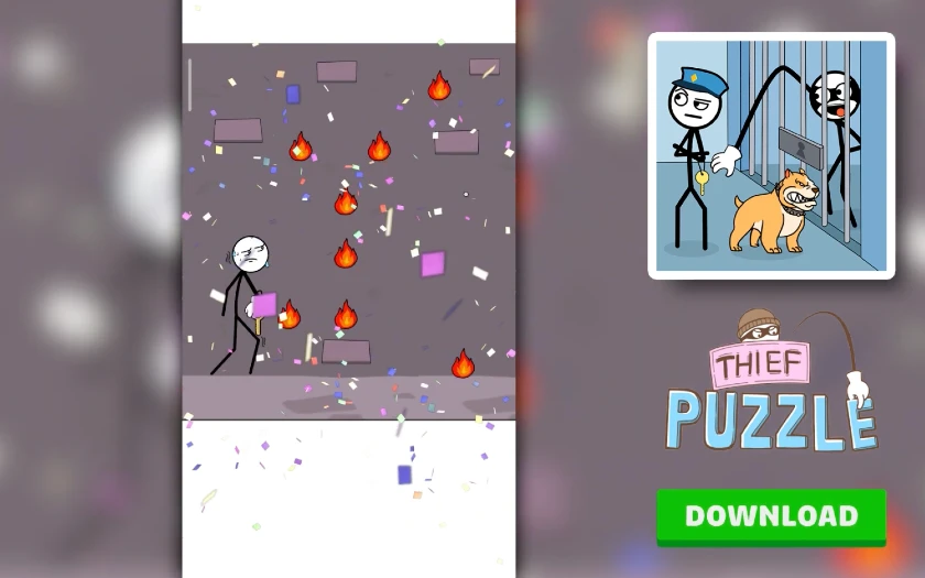 Darum liebt Justin das Puzzlespiel Thief Puzzle so sehr 2 Thief Puzzle gibt es hier kostenlos