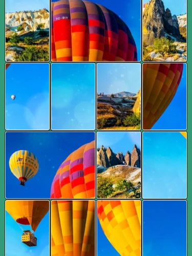 Ein offizieller Screenshot aus dem Spiel Jigsolitaire