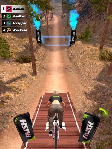 Auch in Rush Xtreme bin ich als Mahjon unterwegs