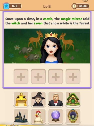 Das Spiel hat über 500 Level und auch spezielle Level wie diesen