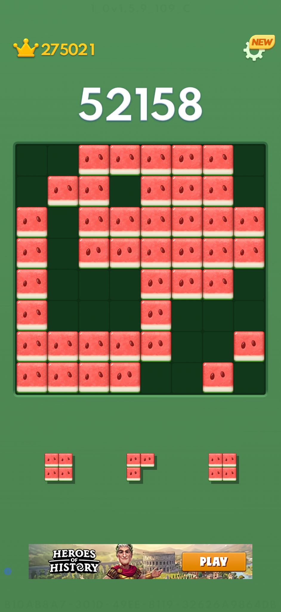 Es wird immer einfacher, einen Highscore von über 270000 Punkte in Block Blast zu erreichen