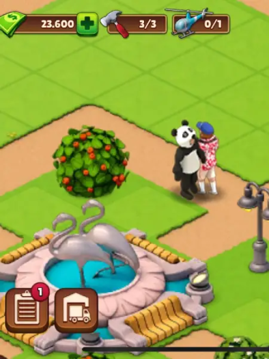 Screenshot aus dem Spiel Zoo Life Tierparkspiel