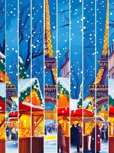 Christmas Twist wird euch richtig gut entspannen! 3 Christmas Twist: Stellt den Eiffelturm richtig zusammen