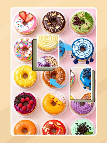 Hungrig sollte man Jigmerge Puzzles nicht spielen