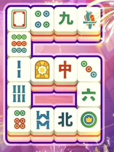 Mahjong Wonders ist ein neues Game, das bereits die Charts anführt 4 Mahjong Wonders bietet euch thematische Layouts (wie Silvester, Credit: Google Play)