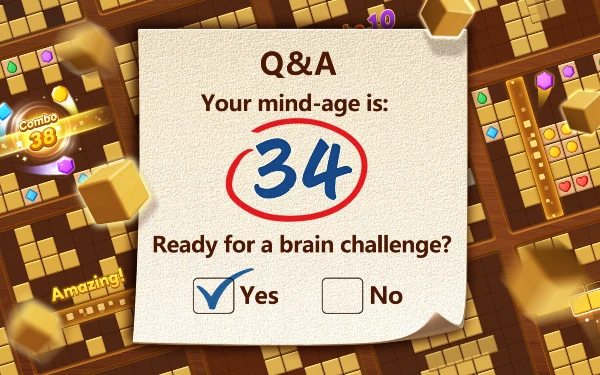 Wie schlau seid ihr wohl? Wie weit kommt ihr in Block Crush? (Credit: Wonderful Studio)