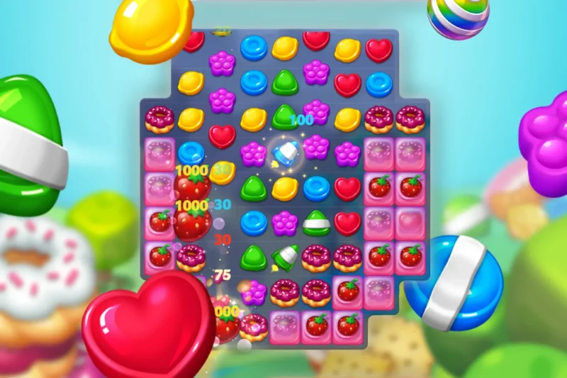 Lollipop Sweet Taste Match 3