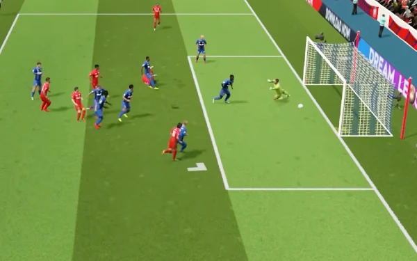 Grafisch kann man über Dream League Soccer 2026 nicht meckern