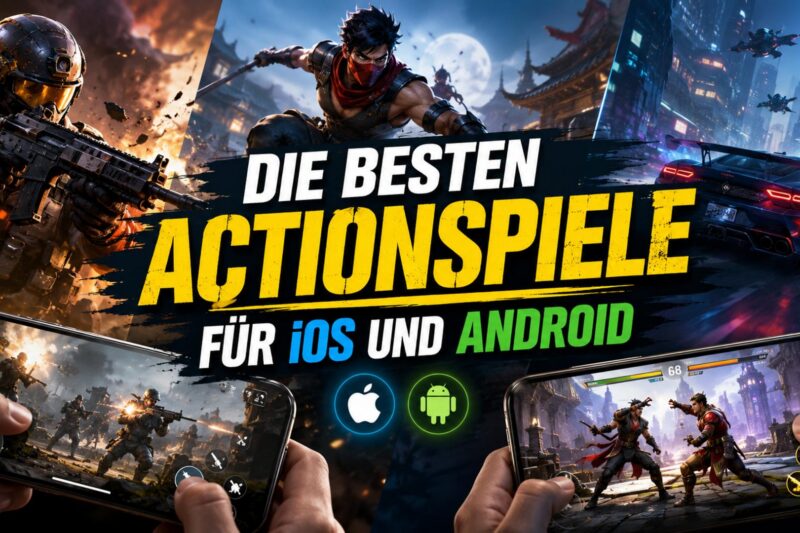 Hier sind die 5 aktuell beliebtesten kostenlosen Action-Spiele fürs Smartphone
