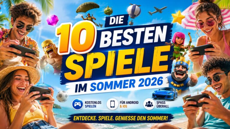 Die 10 besten Spiele im Sommer 2026 findet ihr hier!
