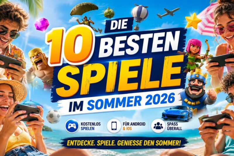 Kennst du die 10 besten Spiele im Sommer 2026?