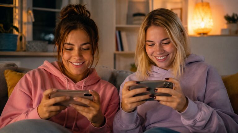 Diese mobilen Games lieben Frauen 2026 ganz besonders