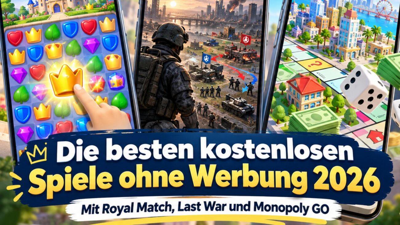 Die besten kostenlosen Spiele 2026