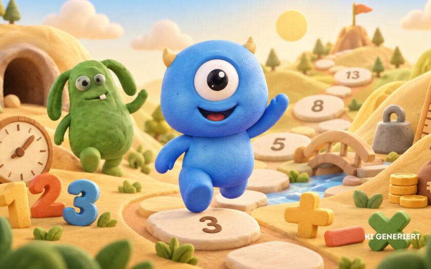 Monster Mathe ist für Kids bis zur 4. Klasse