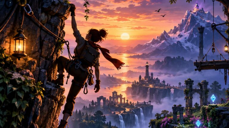 Dusk Climber