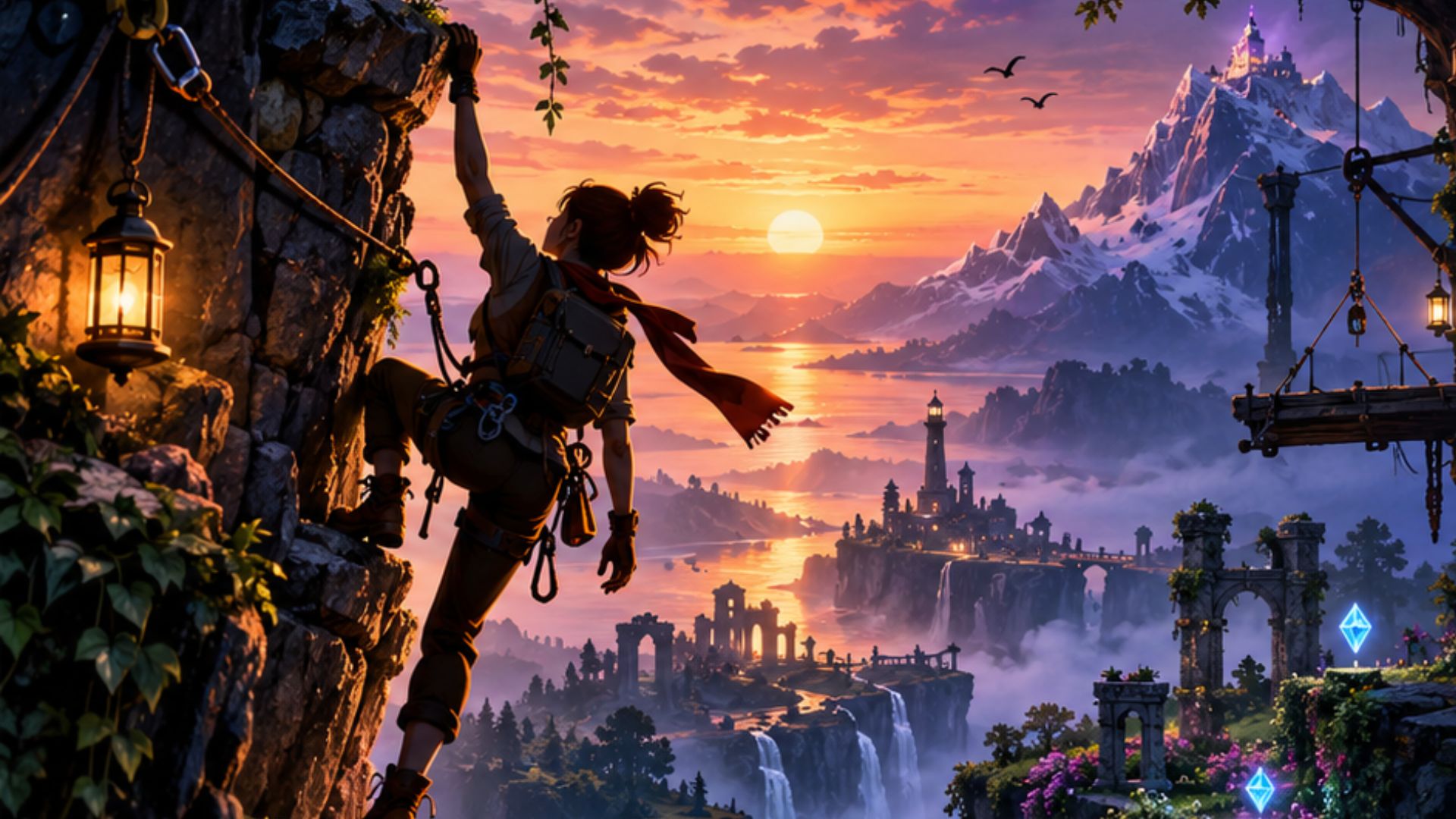 Dusk Climber