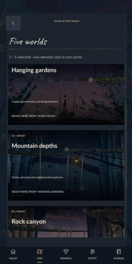 Dusk Climber bietet euch verschiedene Welten