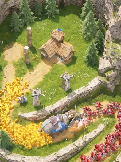 Lordrush: Baue deine eigene Festung und werde zum mächtigsten Herrscher des Mittelalters 2 Ein Stragespiel, das viele Fans hat: Lordrush