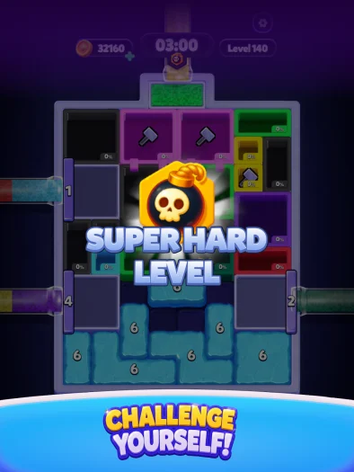 Sand Blocks von Rollic Games kann euch ordentlich unter Zeitdruck setzen 3 An manchen Level beißt man sich in Sand Blocks die Zähne aus